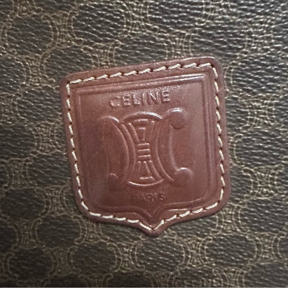 Authentic Celine Brown Macadam Coated Canvas and Leather Tote(Price Reduction) - Picture 11 of 12